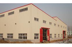 China Open Layout Steel Structure Warehouse Large Span Free Design supplier