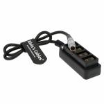 2 Pin Lemo To 4 Port Female D-Tap Splitter RED DSMC2 Jetpack RTmotion Sidekick for sale