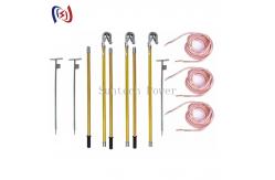 China 50mmGrounding Lead Double Tongue Tension Transmission Line Tower Erection Tools supplier