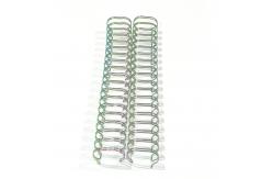 China Rainbow Metal Spiral Coil , Electroplating Book binding Wires supplier