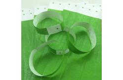 China Bar Coding Dupont Tyvek Paper Wristbands for Swimming Pool Activities supplier