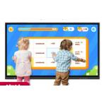 IR Interactive Touch Screen Smart Board Floor Standing 100 110 inch for sale