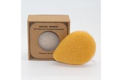 China Different Shapes Turmeric Powder Konjac Sponge For All Skin Cleaning supplier