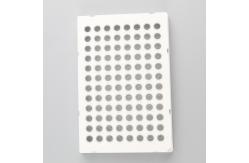 China 100 Ul Full Skirted White PCR Plates With Transparent Tubes Disposable Plastic Plates supplier