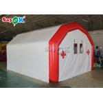 Inflatable Emergency Tent Oxford Cloth  Inflatable Medical Tent / Cube Decontamination Tent for sale