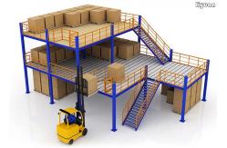 China Customized Storage Mezzanine Racking System Steel Structure Corrosion Protection supplier