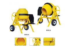 China Roll Portable Concrete Mixer Machine Gas Engine Round Handle 1.0mm supplier