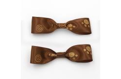 China Custom Made Satin Ribbon Hair Bows Environmentally Friendly With OEM Services supplier
