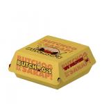 Custom Biodegradable Kraft Cardboard Takeaway Packaging for Fast Food Parties Catering Services