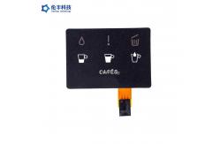 China Matte FPC Membrane Switch Keypad , PET Membrane Switch For Cafes supplier