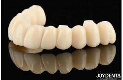 China Customizable Ti-Base Zirconia Hybrid Bridge With Excellent Durability And Good Biocompatibility supplier