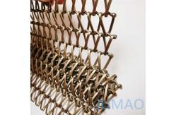 China Staircase Baluster Architectural Copper Mesh Steel Grilles Screen supplier