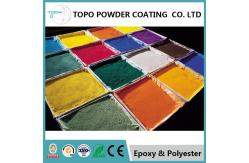 China RAL 1003 Industrial Epoxy Polyester Powder Coating High Gloss 3mm Flexibility supplier