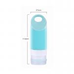 58ML Mini  Cheap Portable silicone hand sanitizer Container Travel Bottles