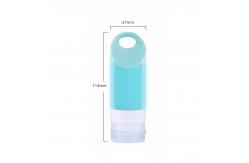 China 58ML Mini  Cheap Portable silicone hand sanitizer Container Travel Bottles supplier