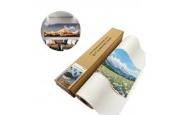 China Premium Latex UV Matte Canvas Custom Printing Polycotton Canvas Roll supplier