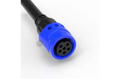 China M19 Female Electrical Plug Connector IP67 6 Pin Waterproof Connector Industrial supplier