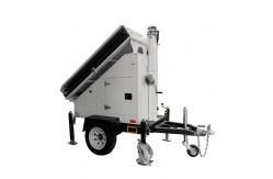 China Customizable Portable Solar Trailer Solar Security Trailer With 3*400W Solar Panels supplier