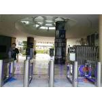 Contactless face detection turnstile / Wifi Camera thermometer indicator Time Attendance Access Control Device for sale