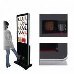 Indoor Hotel Information Kiosk , 43 Inch Shopping Mall Digital Display Totem for sale