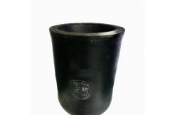 China Round Induction Furnace Crucible Pot Acidic Basic Resistant Induction Furnace Pot supplier