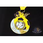 Personalized Enamel Medals Custom Medallions Giraffe Shaped 50mm Size