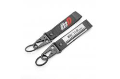 China Street-Racer Custom Key Lanyards - Retro Japanese Text & Reinforced D-Ring Hooks​ supplier