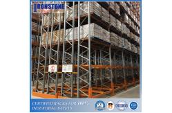 China Back-to-back Double Deep Metal Steel Rack For Medium Volume Cargoes supplier