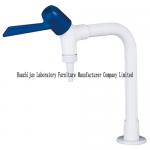 Wrist Blade Lever Laboratory Fittings , Deck Mounted Single Lab Water Tap for sale