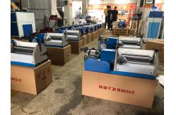 China Shoe And Bag Leather Gluing Machine Long Lasting Leather Pasting Machine supplier