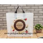100 Microns Plastic Shopping Bags With Soft Loop Handles