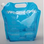 Blue Custom Drink Pouches 4L 5L Large Size stand Up Pouches For Liquids for sale