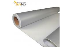 China One Side Silicone Coated Fiberglass Fabric - Removable Thermal Insulation Jackets, Blankets Material supplier