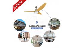 China Modern Design 1stshine Ceiling Fan with ABS Plastic Blades and Remote Control Light supplier