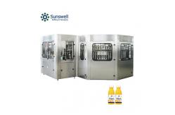 China 330 - 2250ml Juice Bottle Filling Machine High Productivity Liquid Filling Machine supplier