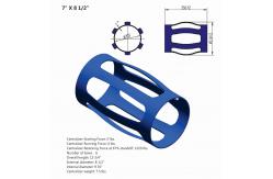 China API 10D One Piece Bowspring Centralizer Blue Oil Well Centralizer supplier