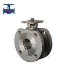 Water Medium Type High Mounting Thin Ball Valve with Normal and High Temperature for sale