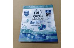 China Premium Laundry Detergent Pod Custom Stand-Up Zipper Pouch High Barrier Anti-Leak supplier