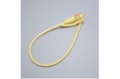China Antibacterial Latex Silicone Foley Catheter Three Way 22FR 24FR supplier