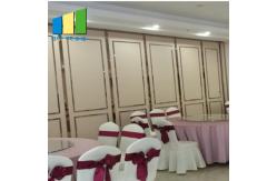 China Sound Proof Operable Folding Partition Walls For Meeting Room / Auditorium supplier