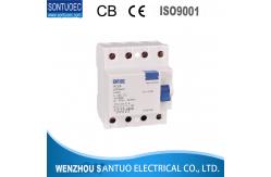China STL-364 Series RCCB 4p 230v 400V Residual Current Circuit Breaker resin cover supplier