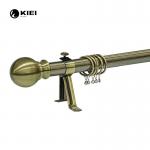 Home Decor 28mm Metal Curtain Pole With Ball Finials for sale