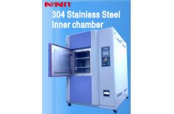 China Thermal Shock Test Chamber Hard Polyurethane Foam Insulation Layer Glass Fiber IE31A 408L supplier