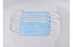 China Non Woven Three Layer Protective Disposable Earloop Face Mask Against Viruses supplier