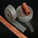 0.05mm Galvanized Knitted Stainless Steel Mesh Packing In Wooden Pallet for sale