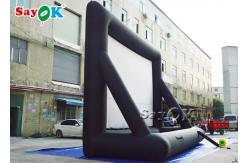 China Inflatable Outdoor Screen Customized  Beach Folding Inflatable Advertising Movie Screen supplier
