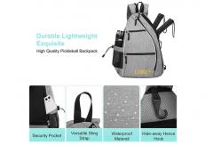 China Sling Pickleball Racket Bag Lightweight  With Drawstring Hence Hook supplier