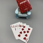 Customized Matt Varnished Recyclable SGS Paper Printed Playing Cards