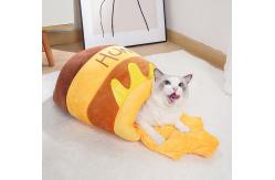 China Inverted Cat Nest Honey Pot Bed Cute And Comfortable Pet Cat House supplier