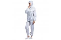 China ESD Anti Static Garments Dust Free Connect Clothes With Hood supplier
